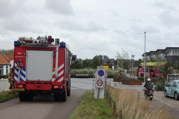 Windvlaag zorgt voor schade aan dak