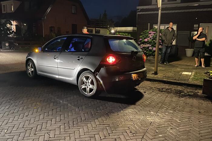 Forse schade bij eenzijdig ongeval in woonwijk