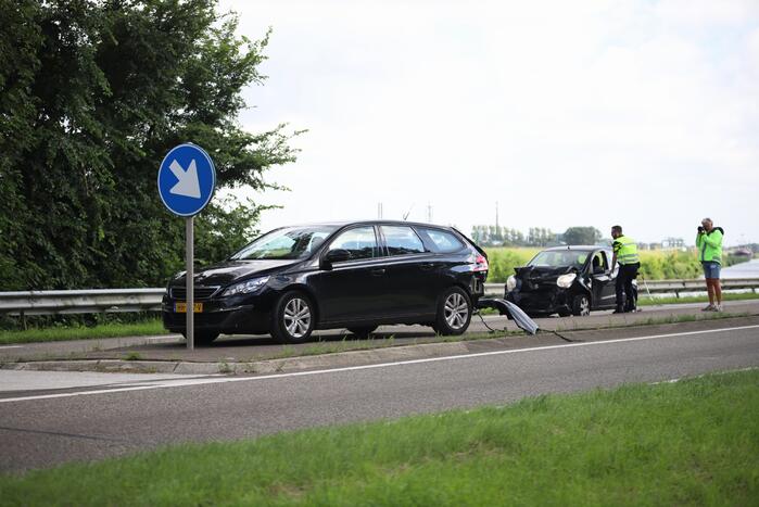 Aanrijding tussen meerdere voertuigen
