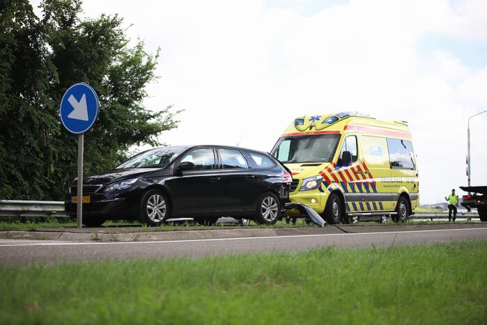 Aanrijding tussen meerdere voertuigen
