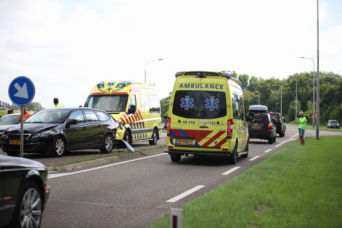 Aanrijding tussen meerdere voertuigen
