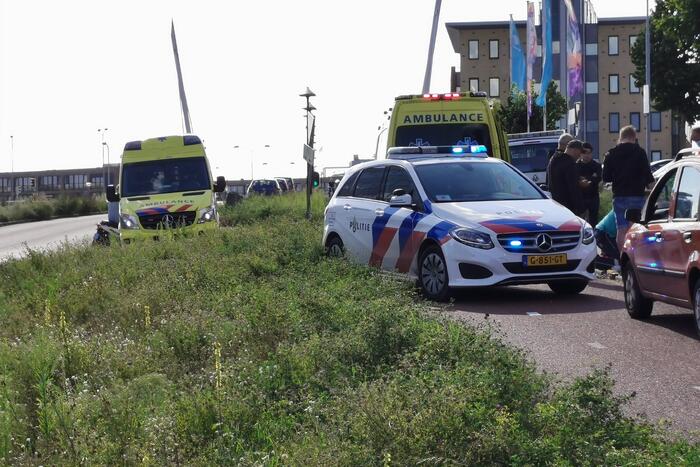 E-biker ernstig gewond op fietspad