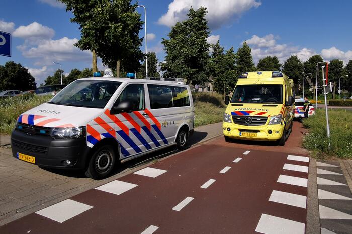 E-biker ernstig gewond op fietspad