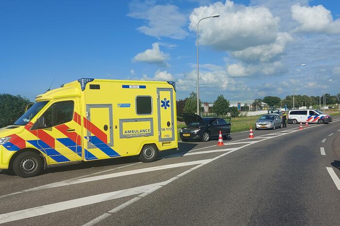 Flinke schade bij kop-staart botsing