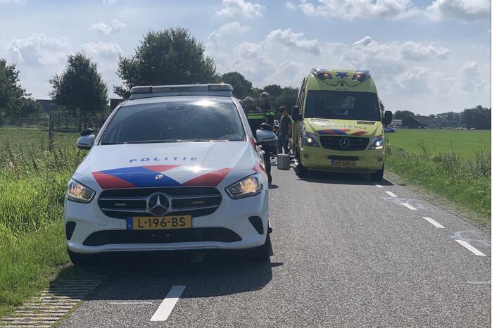 Traumahelikopter ingezet voor ernstig ongeval met fiets