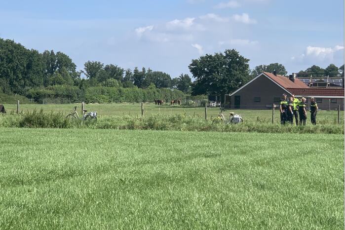 Traumahelikopter ingezet voor ernstig ongeval met fiets