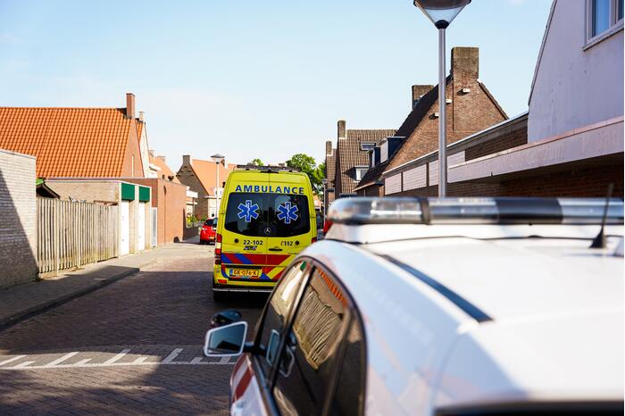 Fietser gewond bij botsing met auto