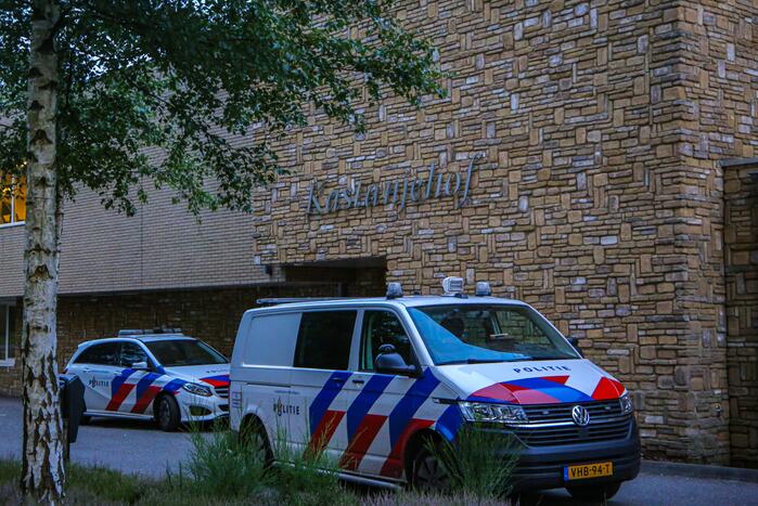 Persoon aangehouden in bosgebied