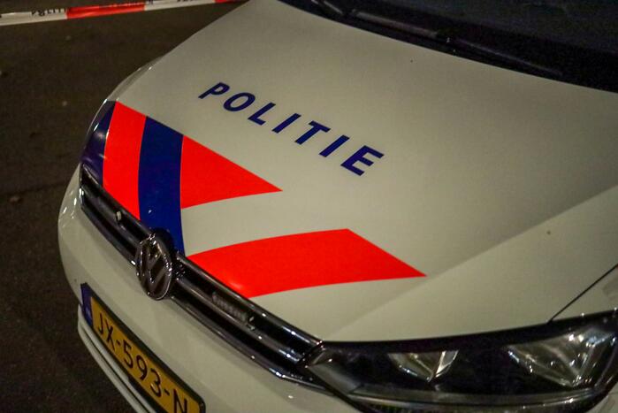 Auto in sloot na ongeval