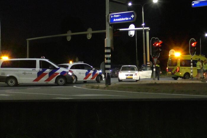 Schade bij ongeval op kruising