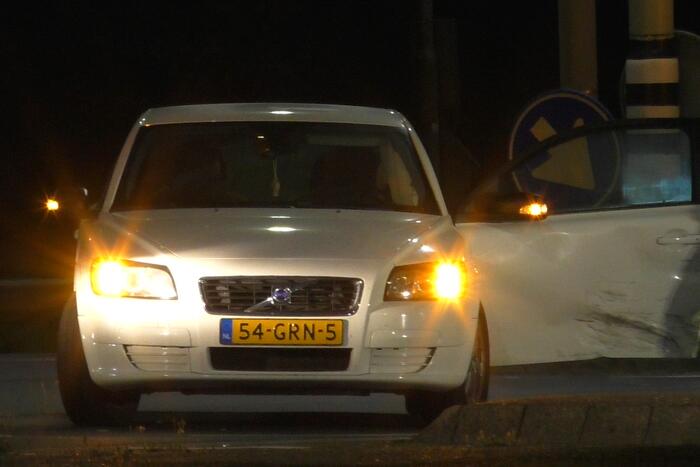 Schade bij ongeval op kruising