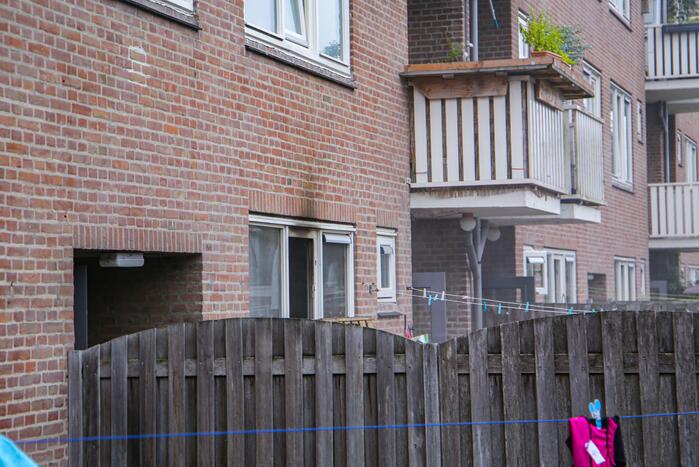 Huisdieren gered bij flinke brand in flatgebouw