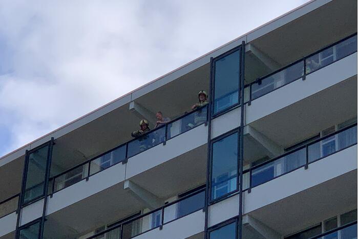 Kinderen krijgen traumabeer na brand in flatwoning