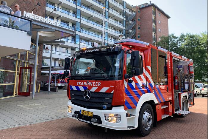 Kinderen krijgen traumabeer na brand in flatwoning