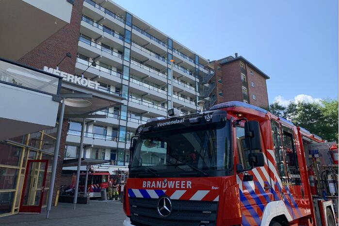 Kinderen krijgen traumabeer na brand in flatwoning