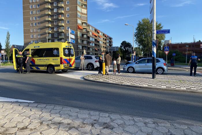 Schade bij kop-staartaanrijding