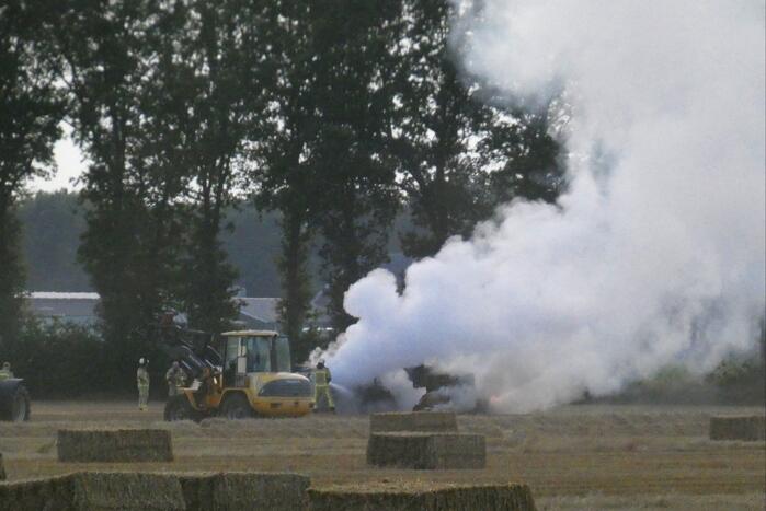 Verreiker verwoest door brand