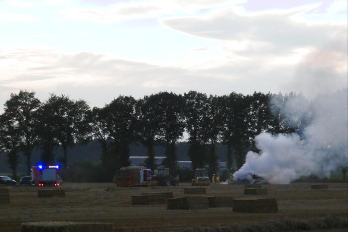 Verreiker verwoest door brand