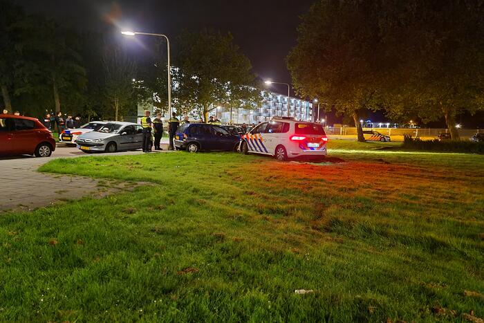 Politie deelt tik uit tijdens achtervolging