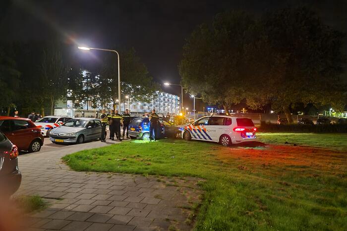 Politie deelt tik uit tijdens achtervolging
