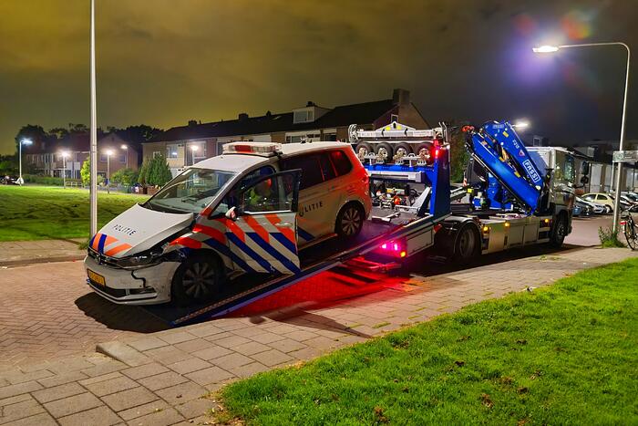 Politie deelt tik uit tijdens achtervolging