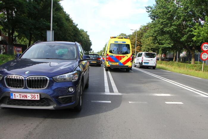 Fietser gewond door ongeval met personenauto