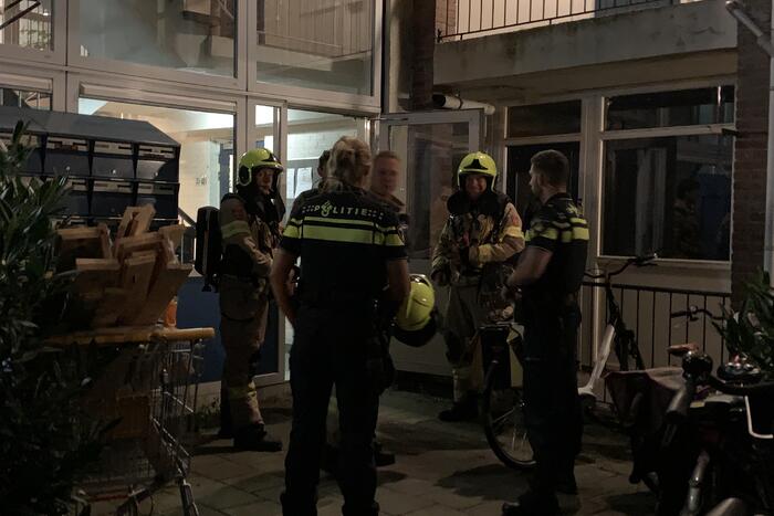 Brand in elektriciteitskast