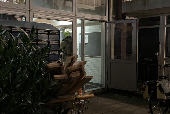 Brand in elektriciteitskast