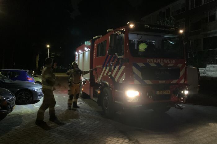 Brand in elektriciteitskast