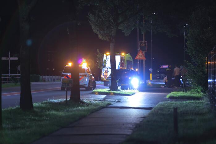 Mountainbiker gewond door ongeval