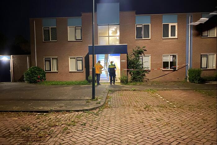 Explosie ontzet portiekwoningen