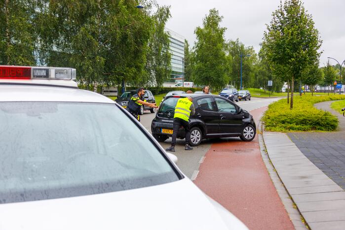 Opnieuw gaat het mis bij in- en uitrit Loods 5