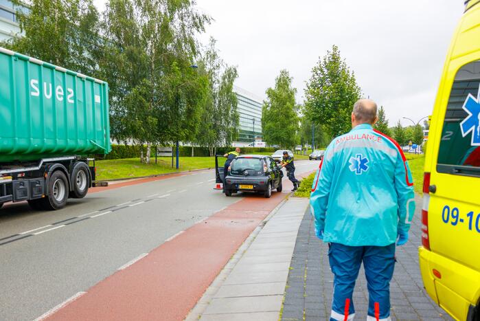 Opnieuw gaat het mis bij in- en uitrit Loods 5
