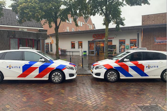 Kassière Coop-supermarkt overvallen