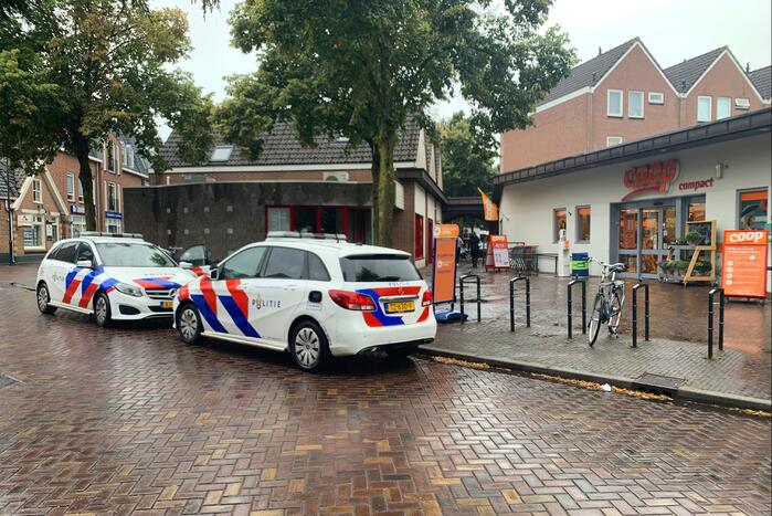 Kassière Coop-supermarkt overvallen