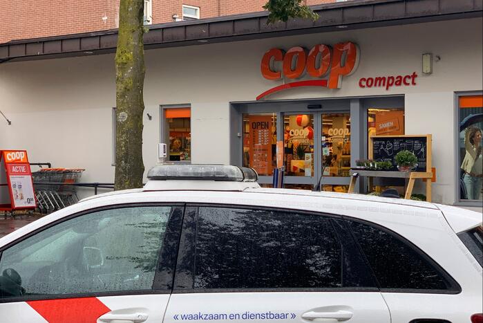 Kassière Coop-supermarkt overvallen