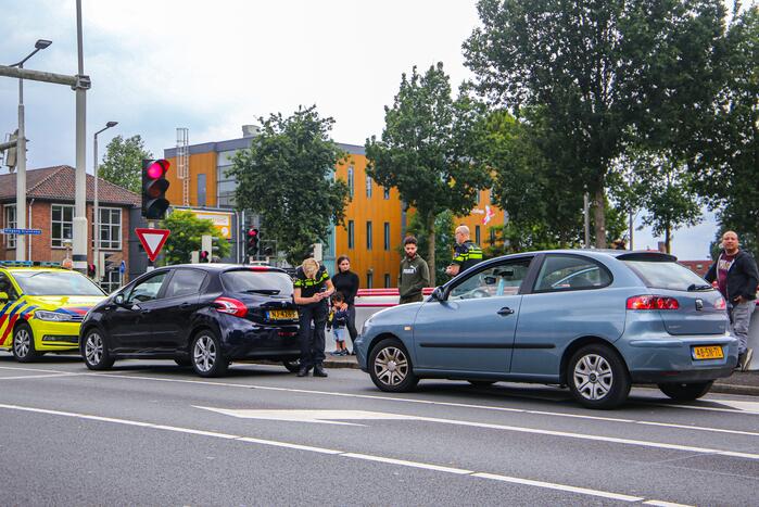 Schade bij kop-staart botsing