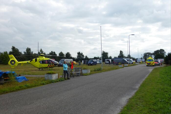 Motorcrosser ernstig gewond op crossbaan MSV Motordrenthe