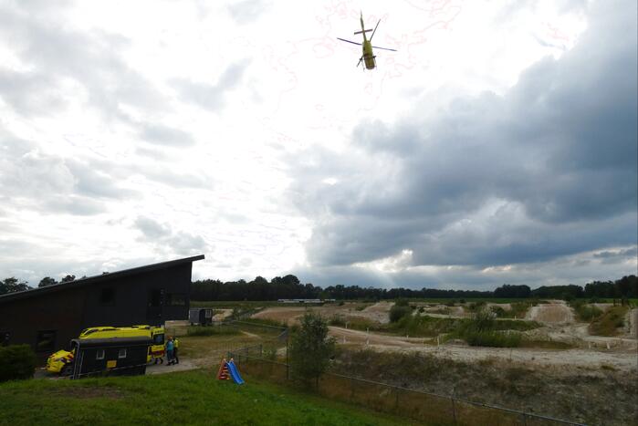 Motorcrosser ernstig gewond op crossbaan MSV Motordrenthe