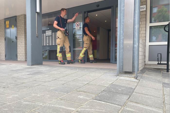 Onderzoek naar vreemde lucht in ouderencomplex