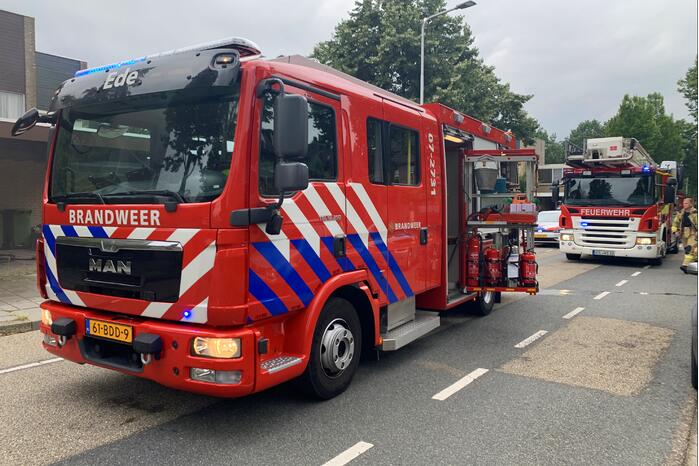 Flinke rookontwikkeling bij woningbrand