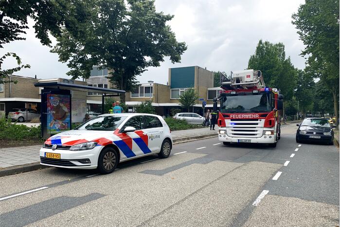 Flinke rookontwikkeling bij woningbrand