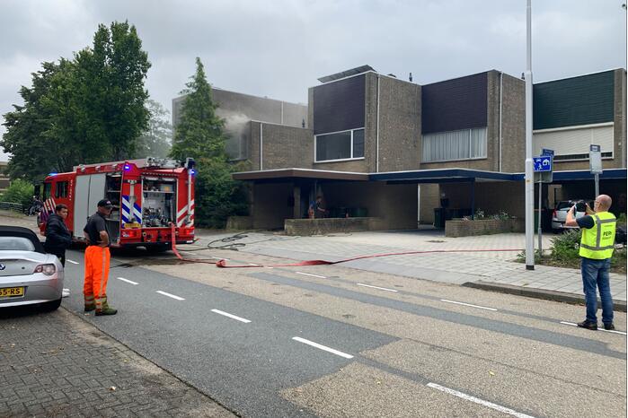 Flinke rookontwikkeling bij woningbrand