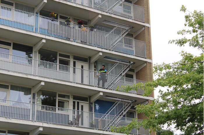 Traumahelikopter landt voor incident