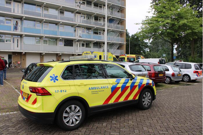 Traumahelikopter landt voor incident