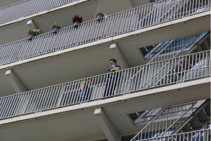 Traumahelikopter landt voor incident