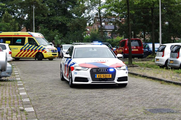 Traumahelikopter landt voor incident