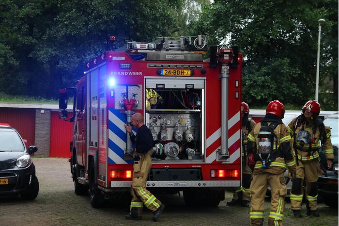 Scooter volledig uitgebrand