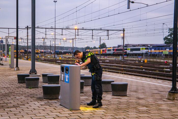 Treinverkeer plat na dreiging met explosief op NS-station