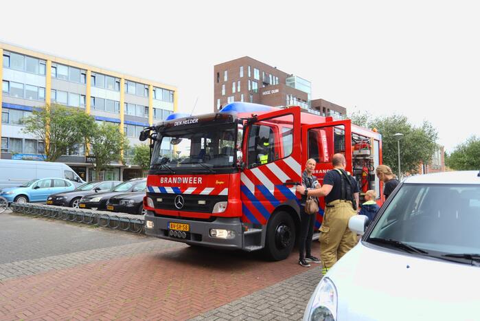 Bewoners onderzocht na keukenbrand